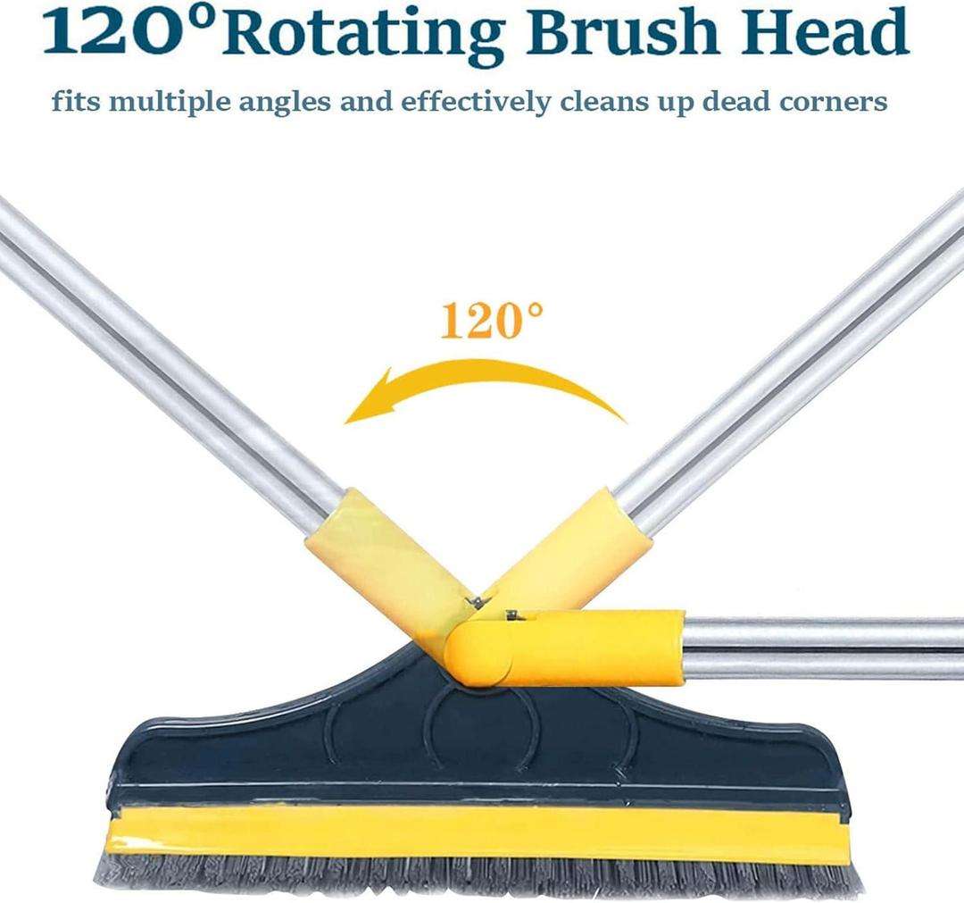 2-in-1 Magnetic Cleaning Brush - Multipurpose Gap & Window Track Scrubber Tool (Yellow ABS) - Nexamart Pakistan (image 3)