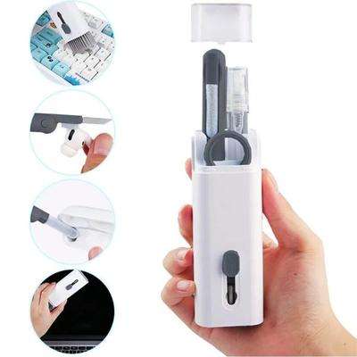 7-in-1 Multi-Function Electronic Cleaner Kit for Laptops, Keyboards, AirPods, & Smartphones