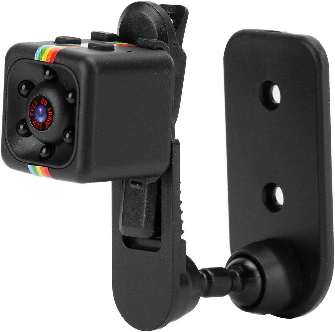 Rechargeable Mini Portable Camera - 3cm Clear Vision Pocket Gadget & Security Cam (Black) - Nexamart Pakistan (image 3)