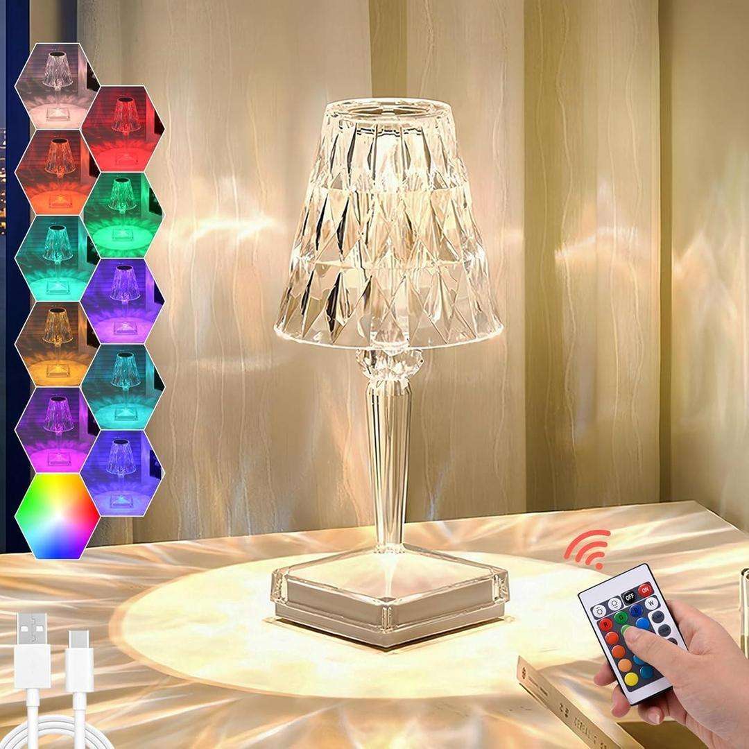 Rechargeable LED Night Lamp (No Flicker / Eye Protection) – Portable USB Desk & Bedside Study Light (SKU: MZ628057 / 628057)