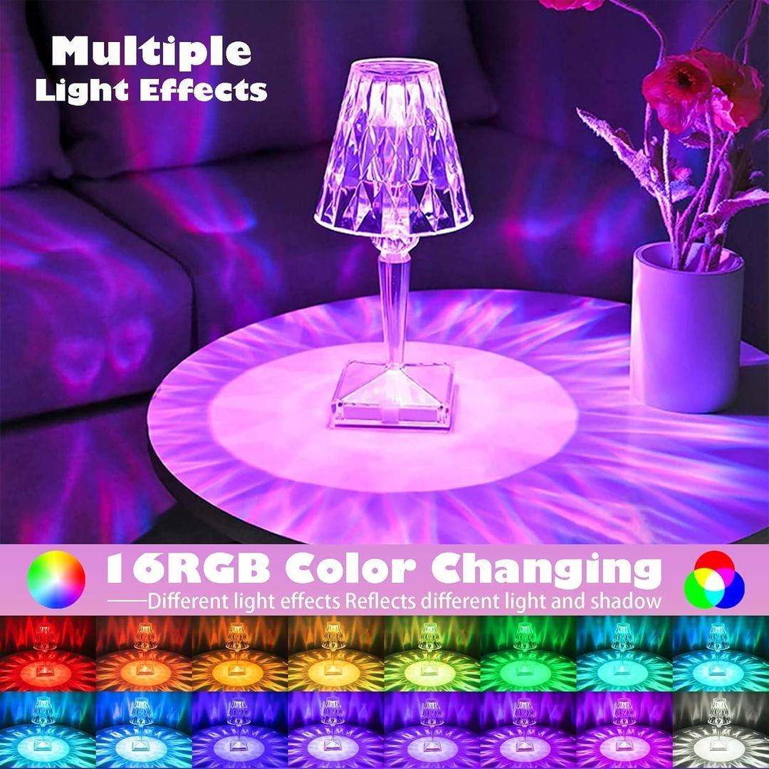 Rechargeable LED Night Lamp (No Flicker / Eye Protection) – Portable USB Desk & Bedside Study Light (SKU: MZ628057 / 628057)