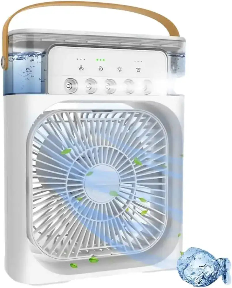 Portable Mini Air Cooler - Personal Desktop Evaporative Air Conditioner, Humidifier & Fan - Nexamart Pakistan (image 2)