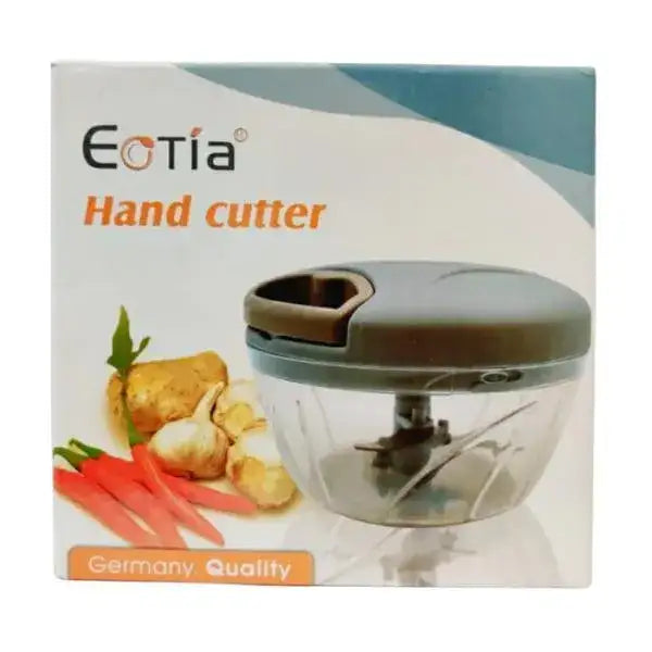 Manual Food Chopper ABS Plastic – Multi-Purpose Handheld Vegetable, Onion & Spice Chopper for Kitchen