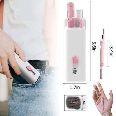 7-in-1 Multi-Function Electronic Cleaner Kit for Laptops, Keyboards, AirPods, & Smartphones