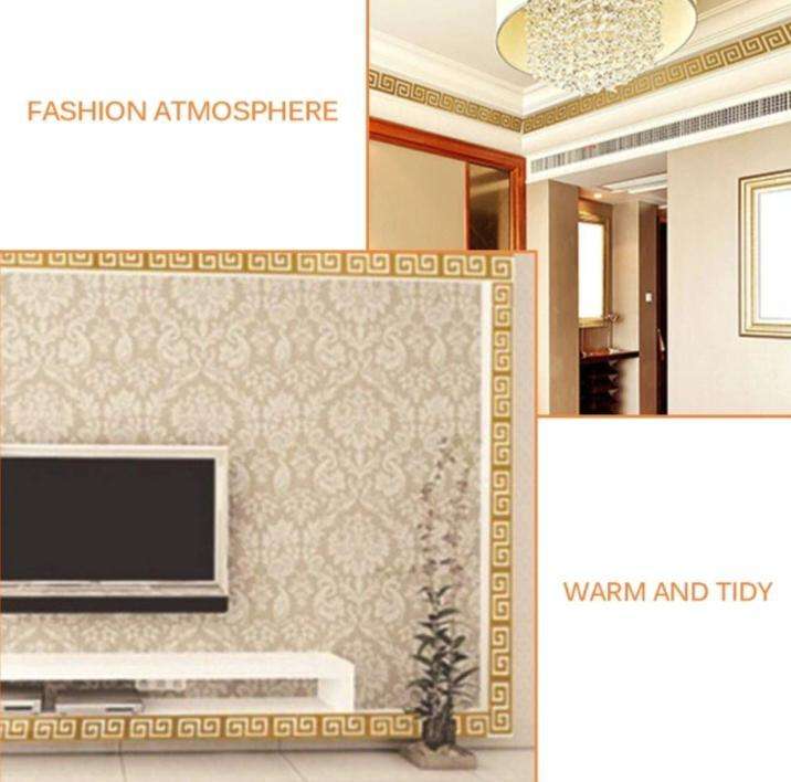 Golden Wall Mirror Set for Home & Office Decor – Antique Metallic Accent Wall Hanging (SKU: MZ356944)