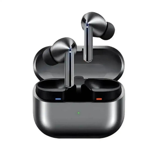 Wireless Bluetooth 5.3 Earbuds with ANC - Fast Charging TWS Earphones with Heavy Bass (Black/White) - Nexamart Pakistan